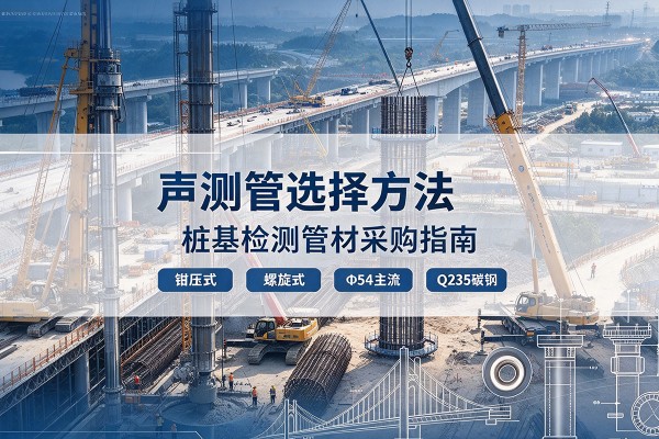 梨树声测管选型标准
